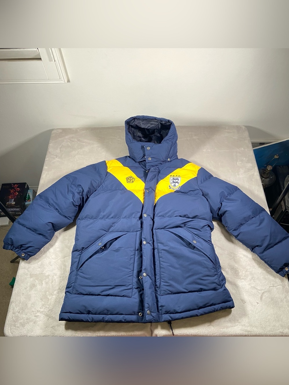 Polo Sport Down Filled Parka XL Blue And Yellow Ralph Lauren Jacket NWT men’s